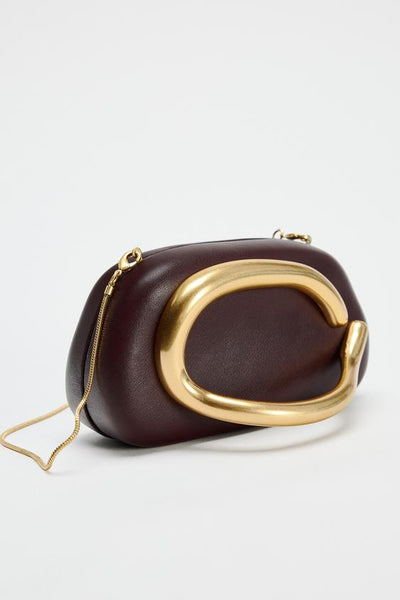 Aurora Golden Handle Clutch