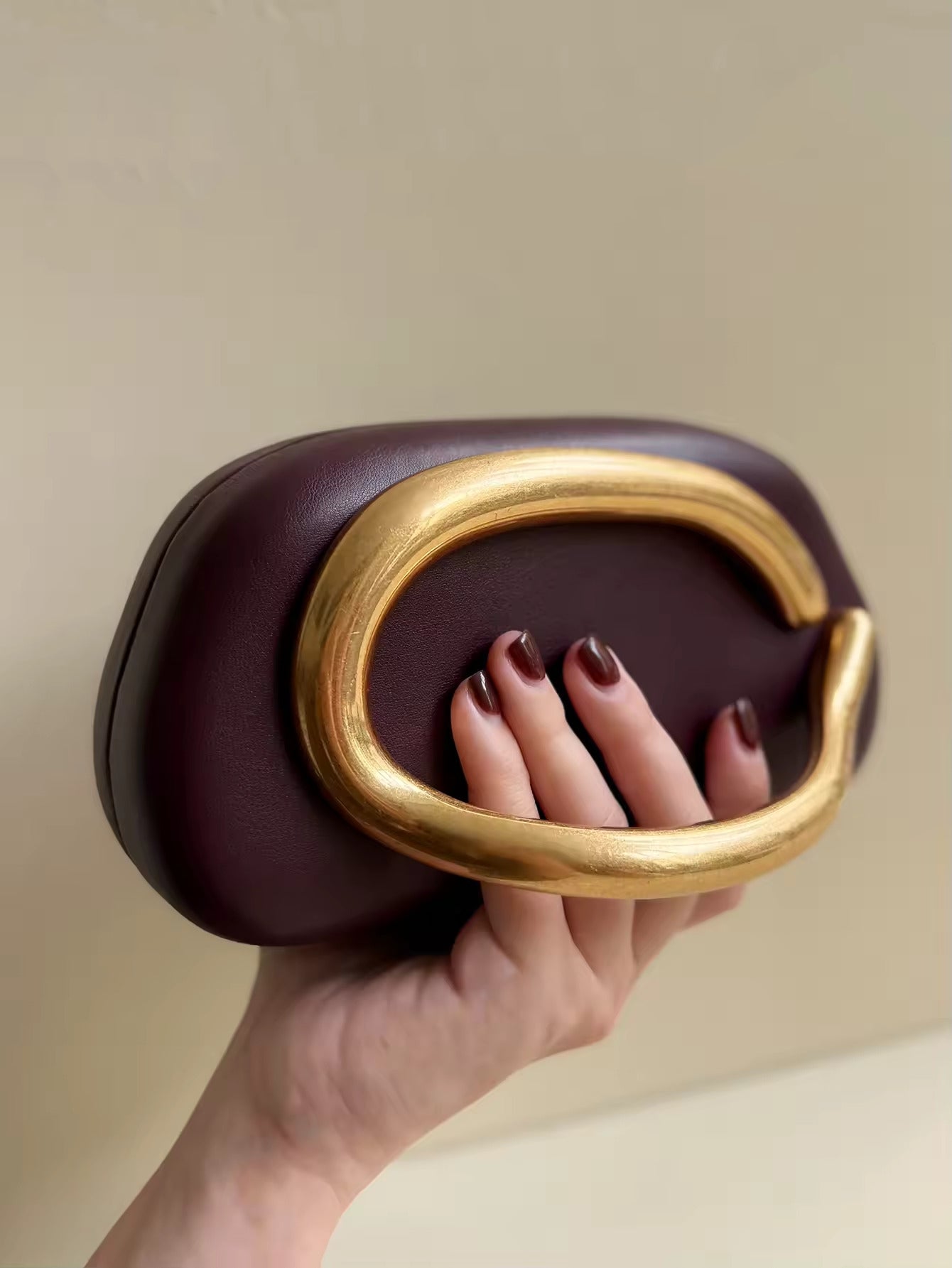 Aurora Golden Handle Clutch