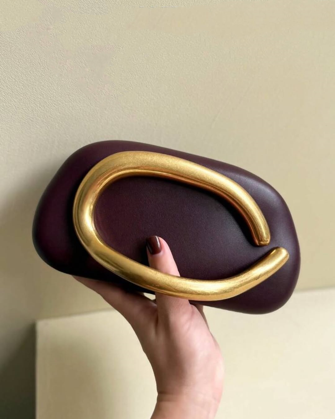 Aurora Golden Handle Clutch